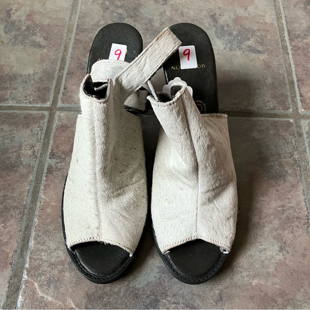 Cowhide Heels